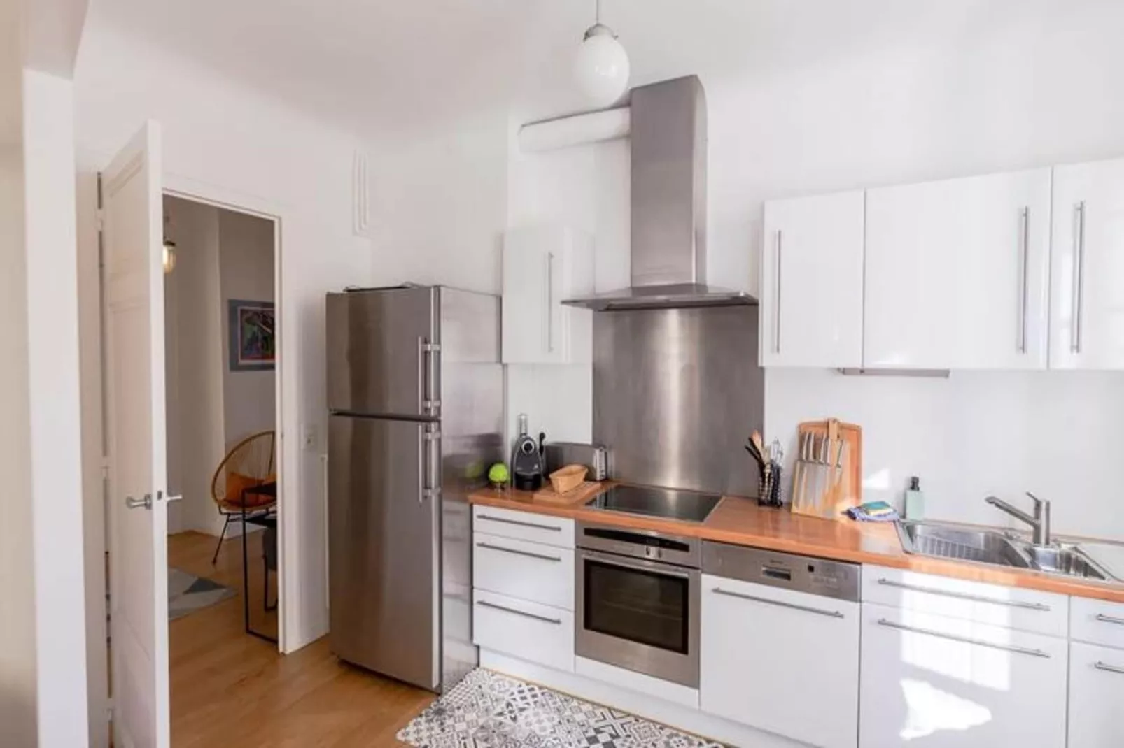 Appartement  Spacieux En Plein Centre-ville-Keuken