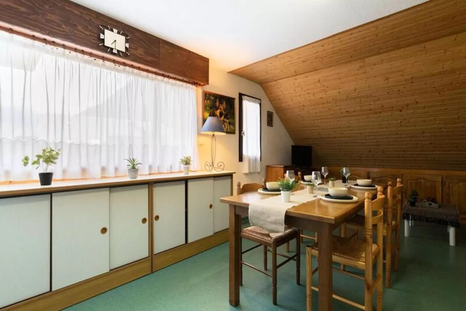 Résidence Portes Du Soleil A-Eetkamer