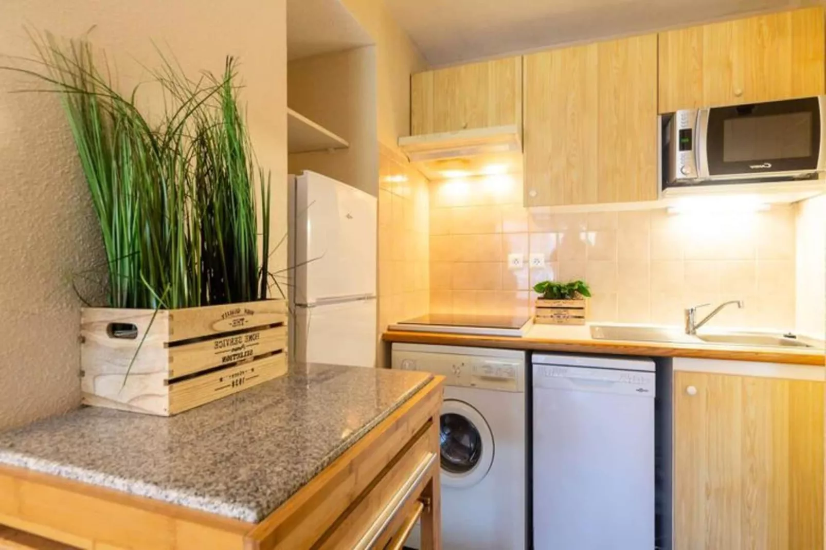 Résidence Village Des Thermes-Keuken