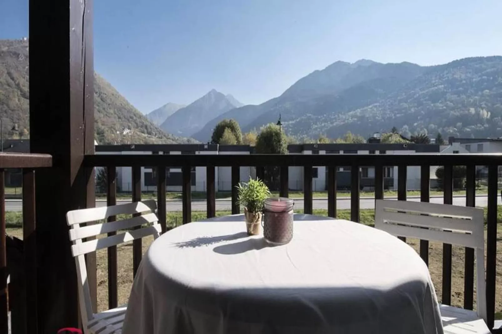 Résidence Village Des Thermes-Terrasbalkon