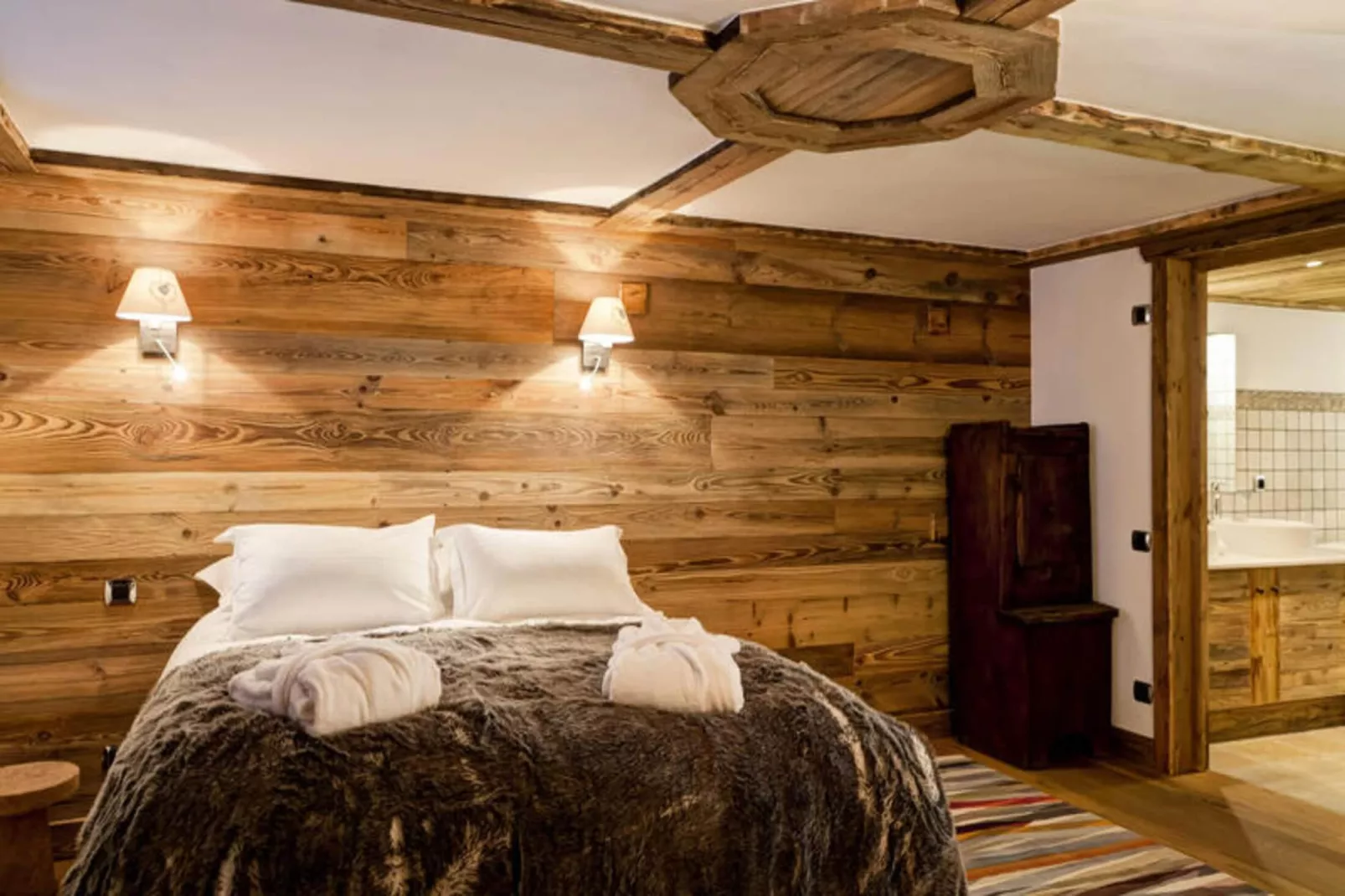 Résidence Maison Du Praz-Slaapkamer