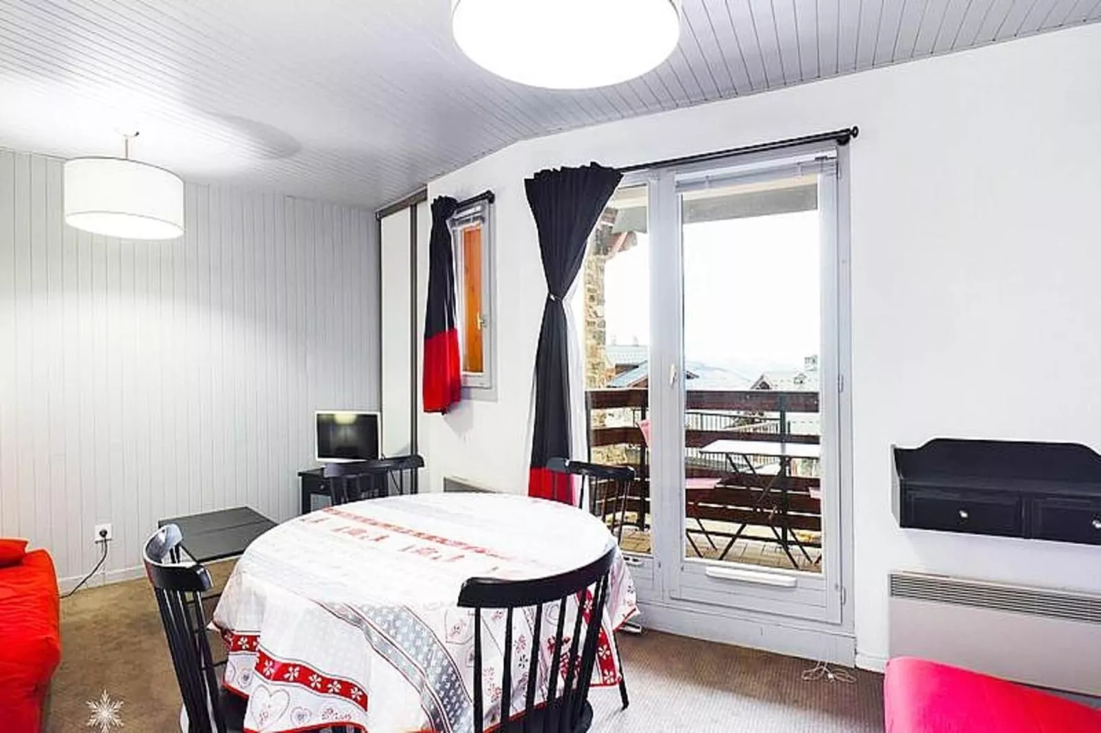 Résidence Hauts De La Rosiere-Terrasbalkon