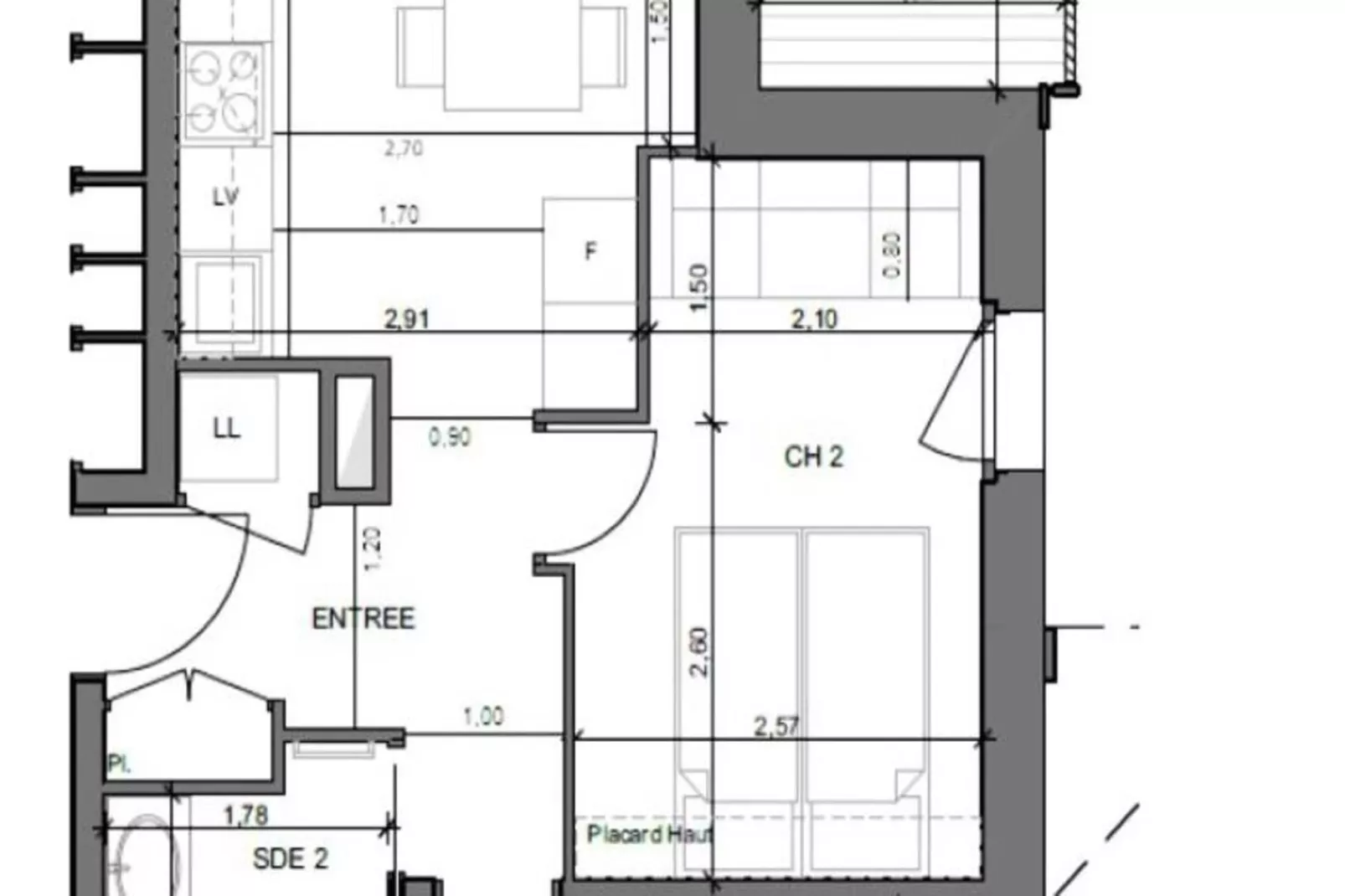 Résidence Echo Du Pleney - Slaapkamer