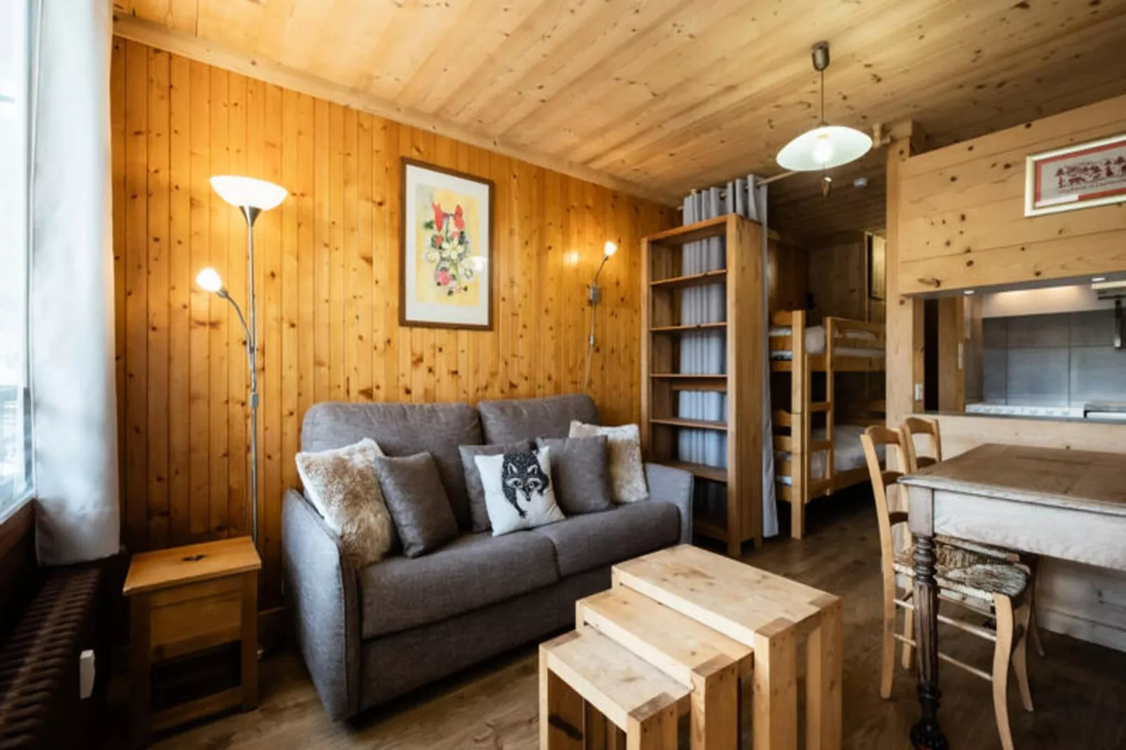 Résidence Wapiti-Woonkamer