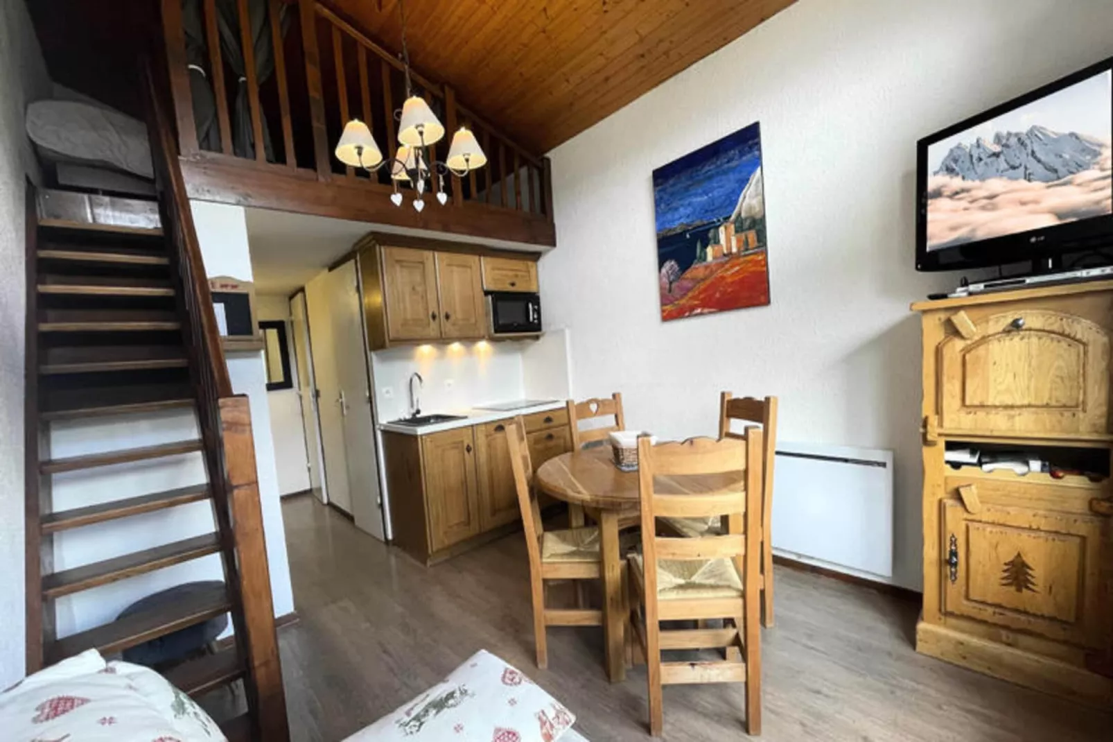 Appartements à La Clusaz-Keuken