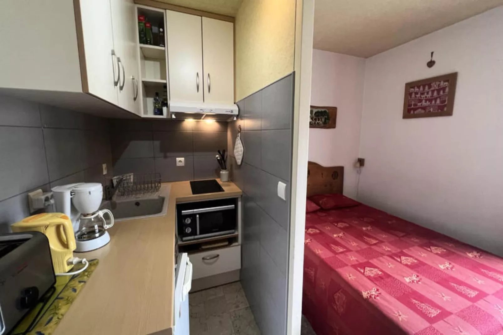 Studio à La Clusaz-Keuken