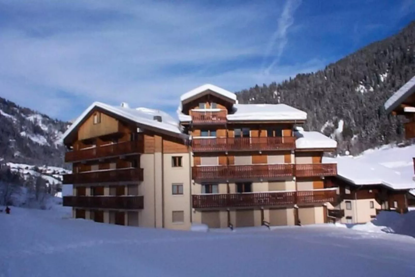 Résidence Les Myrtilles-Exterieur winter