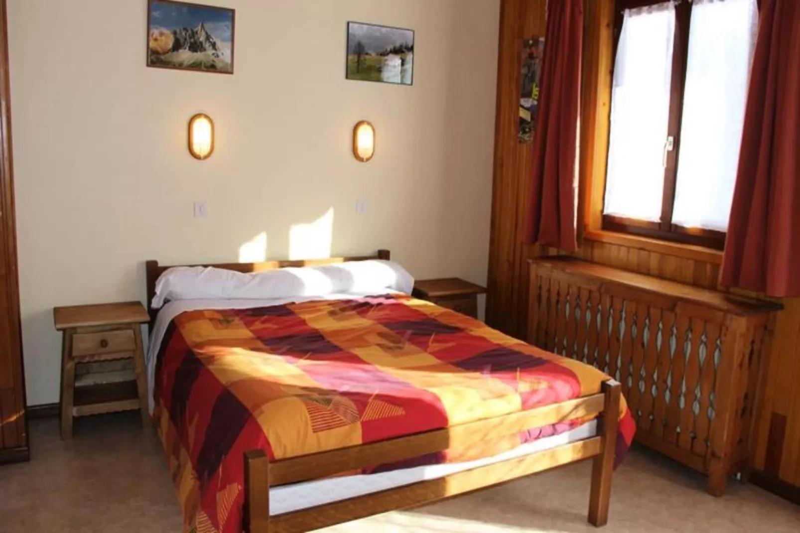 Appartement 7 pers. avec terrasse-Slaapkamer