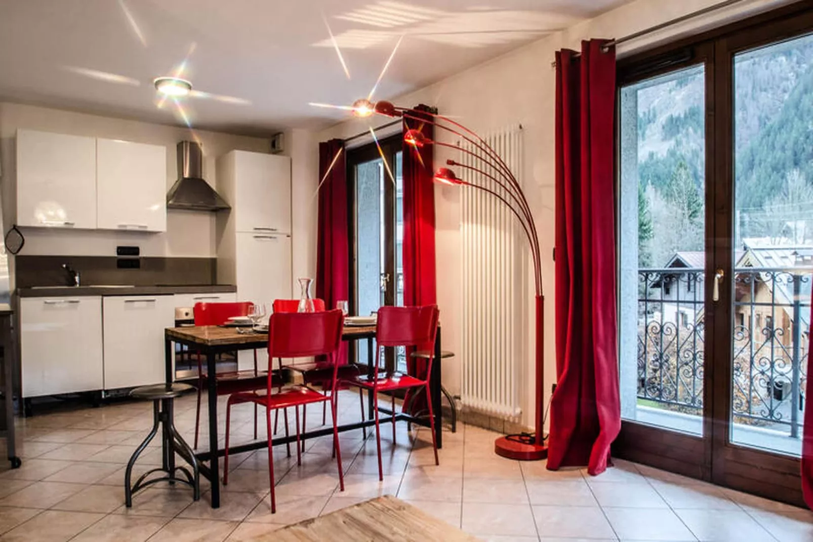 Résidence Alpes 4-Eetkamer