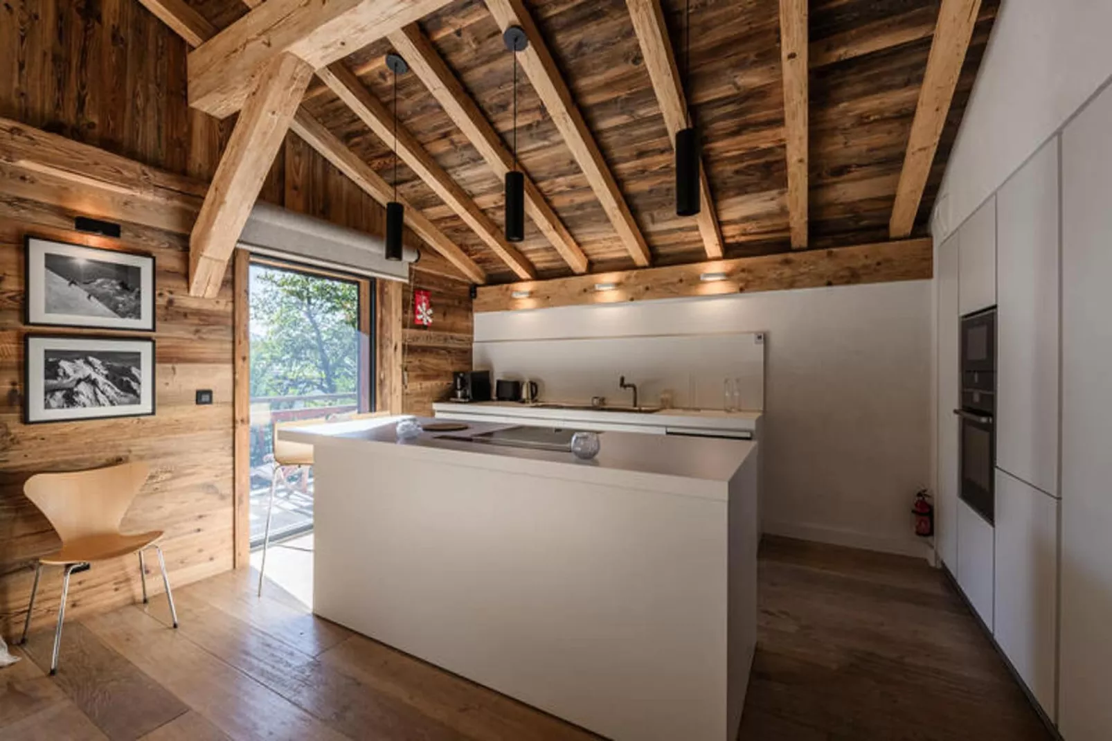 Résidence Black Wood-Hal-ontvangst