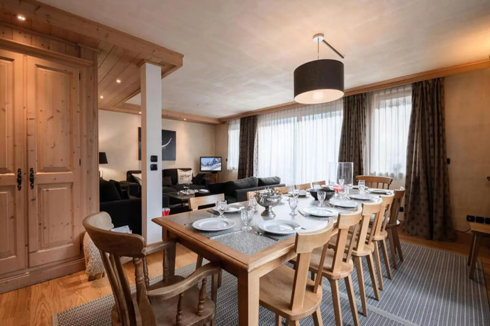 Chalets Du Savoy-Eetkamer