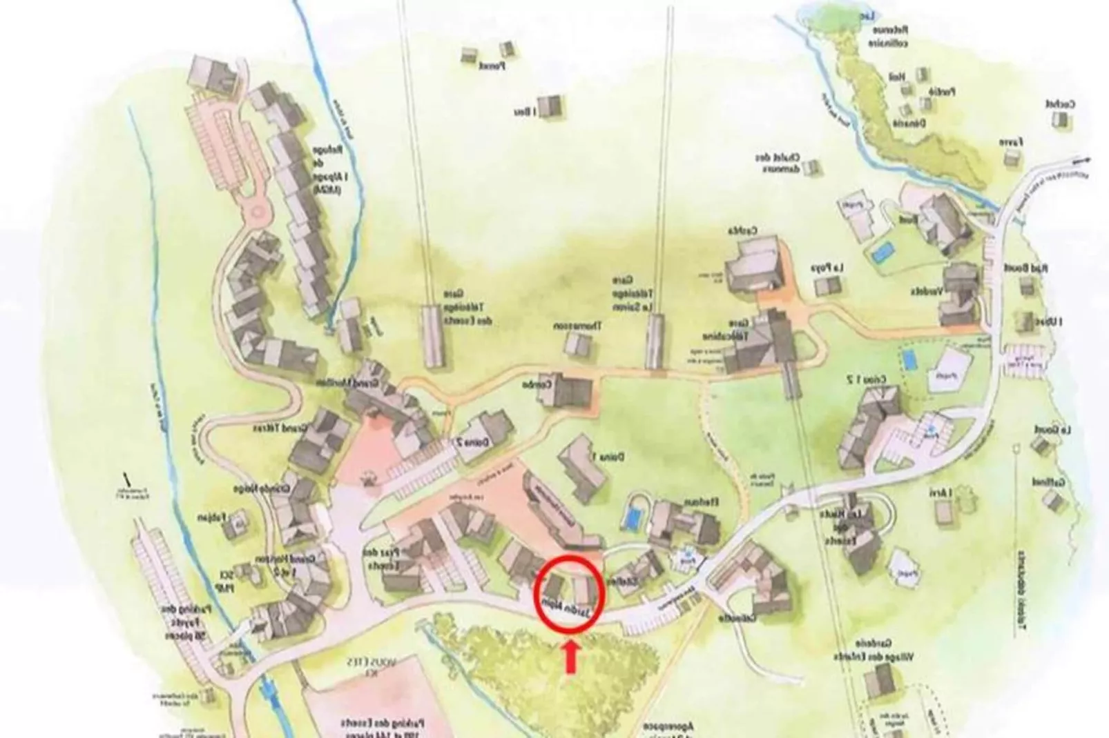 Résidence Jardin Alpin Bat B-Buitenkant zomer