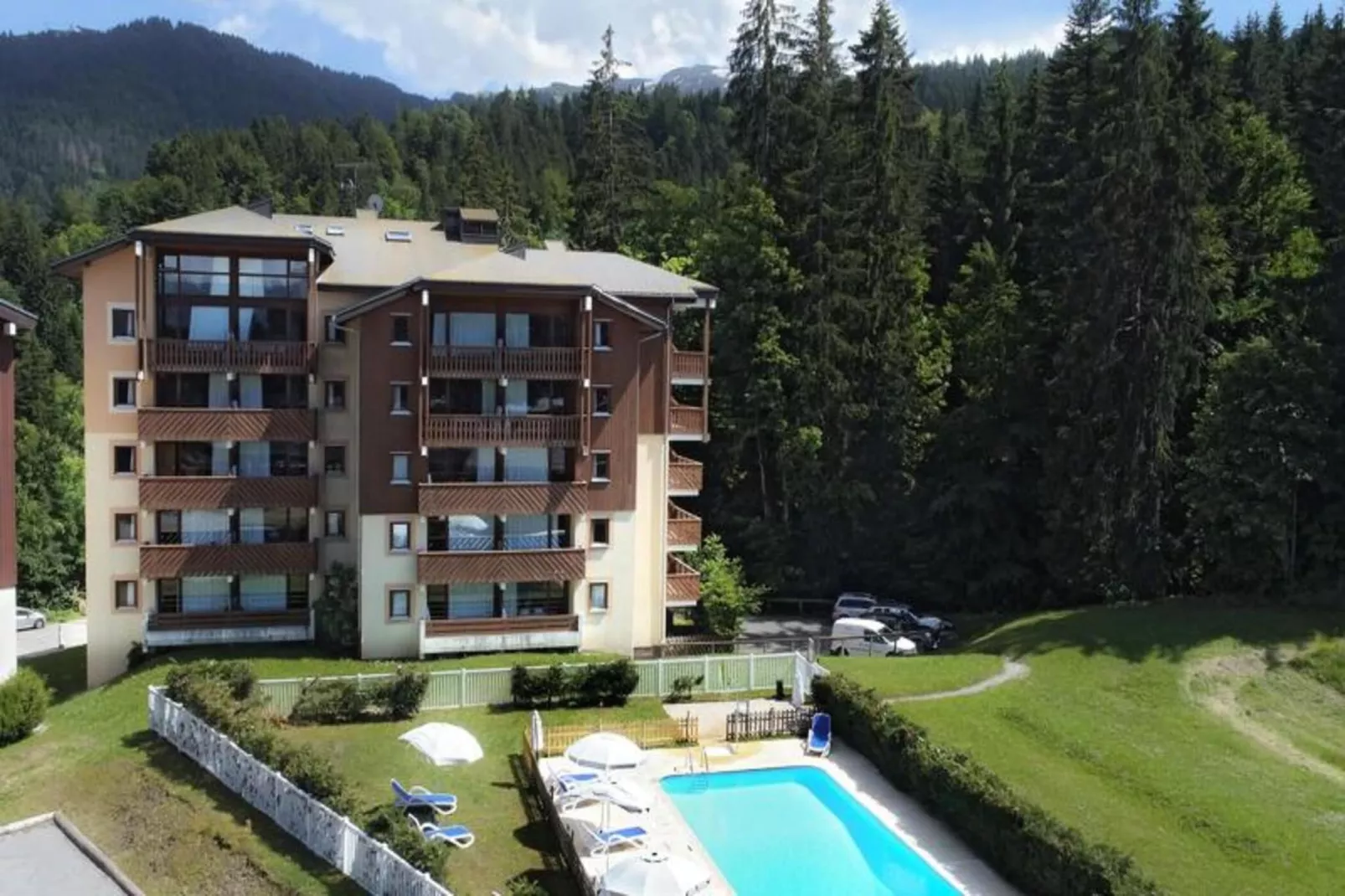 Résidence Odalys Le Buet**-Woonkamer