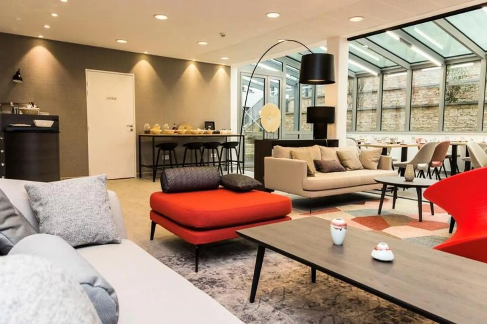 Appart'hôtel Odalys Montmartre-Woonkamer