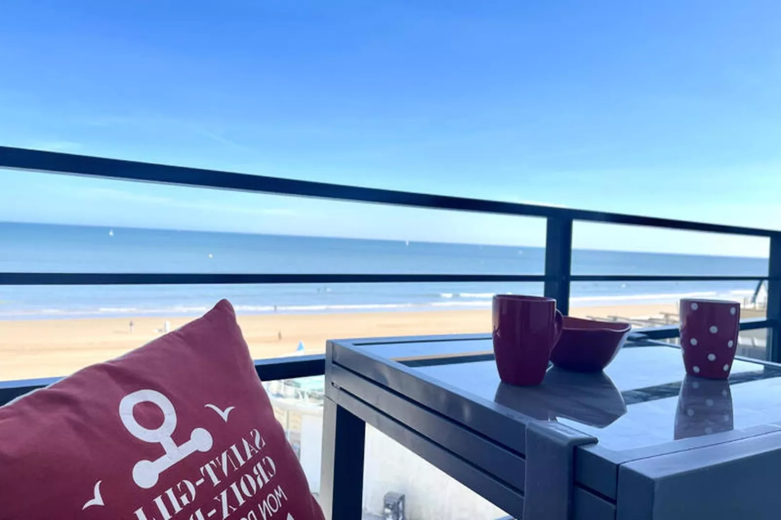 Appartements à Saint-Gilles-Croix-de-Vie-Terrasbalkon