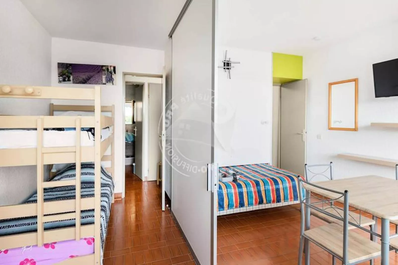 Résidence "le Quai Aux Fleurs"-Slaapkamer