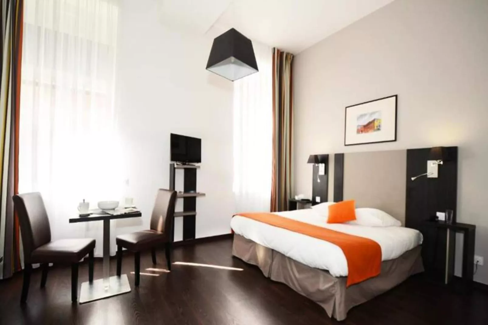 Appart'hôtel Odalys Colombélie-Slaapkamer