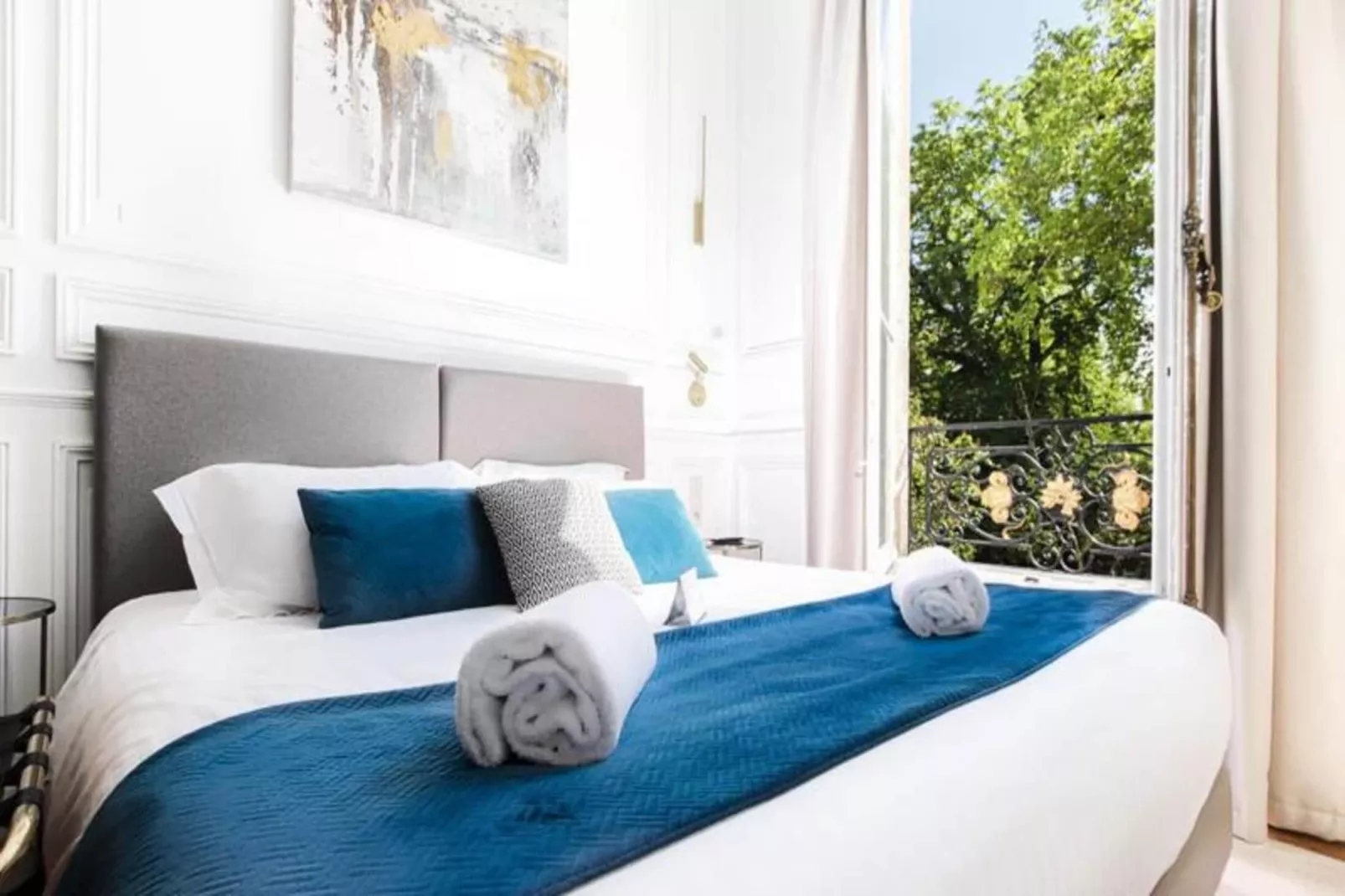 Maison Labruy&egrave;re - Suite Terrasse-Slaapkamer