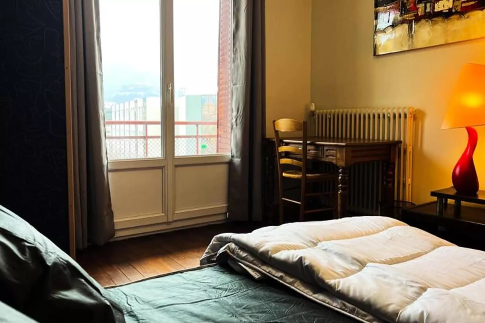 Le  Lumineux Et Confortable T4 Avec Vue🏔  - Alli&eacute;s-Slaapkamer