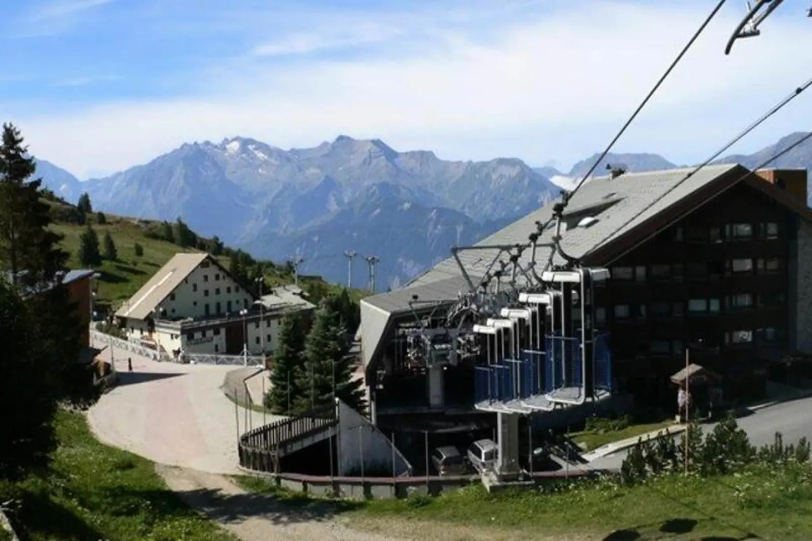 Résidence Skisun - Uitzicht zomer