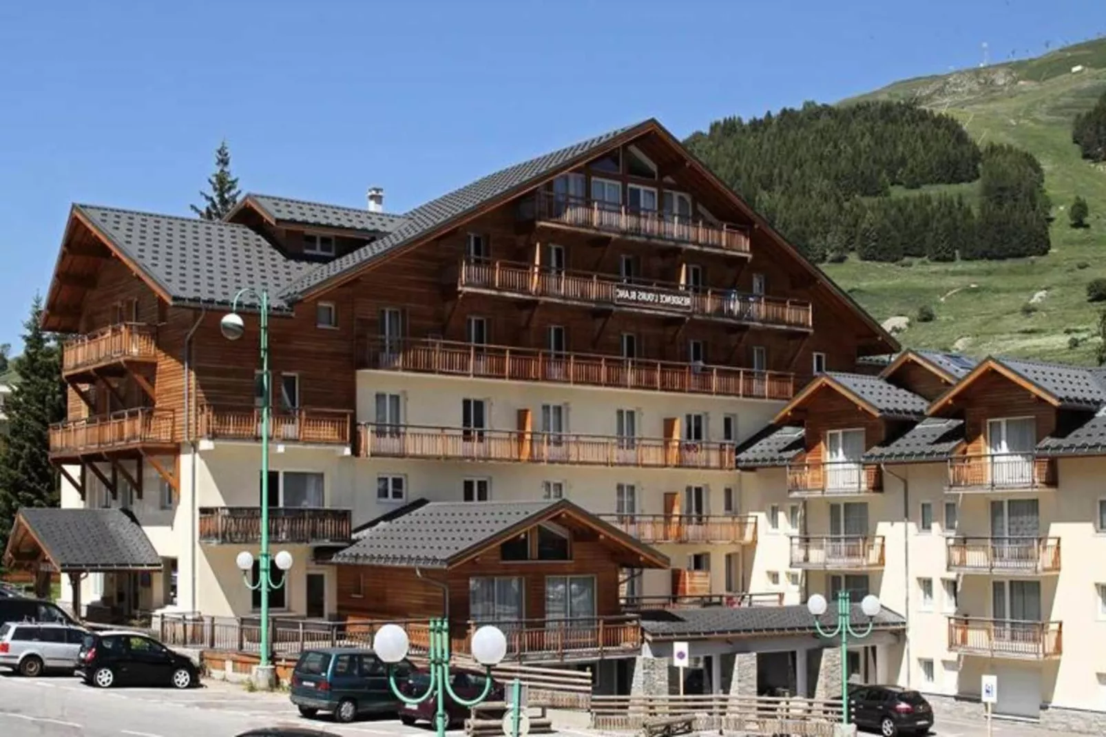 Résidence Odalys L'Ours Blanc-Zwembad