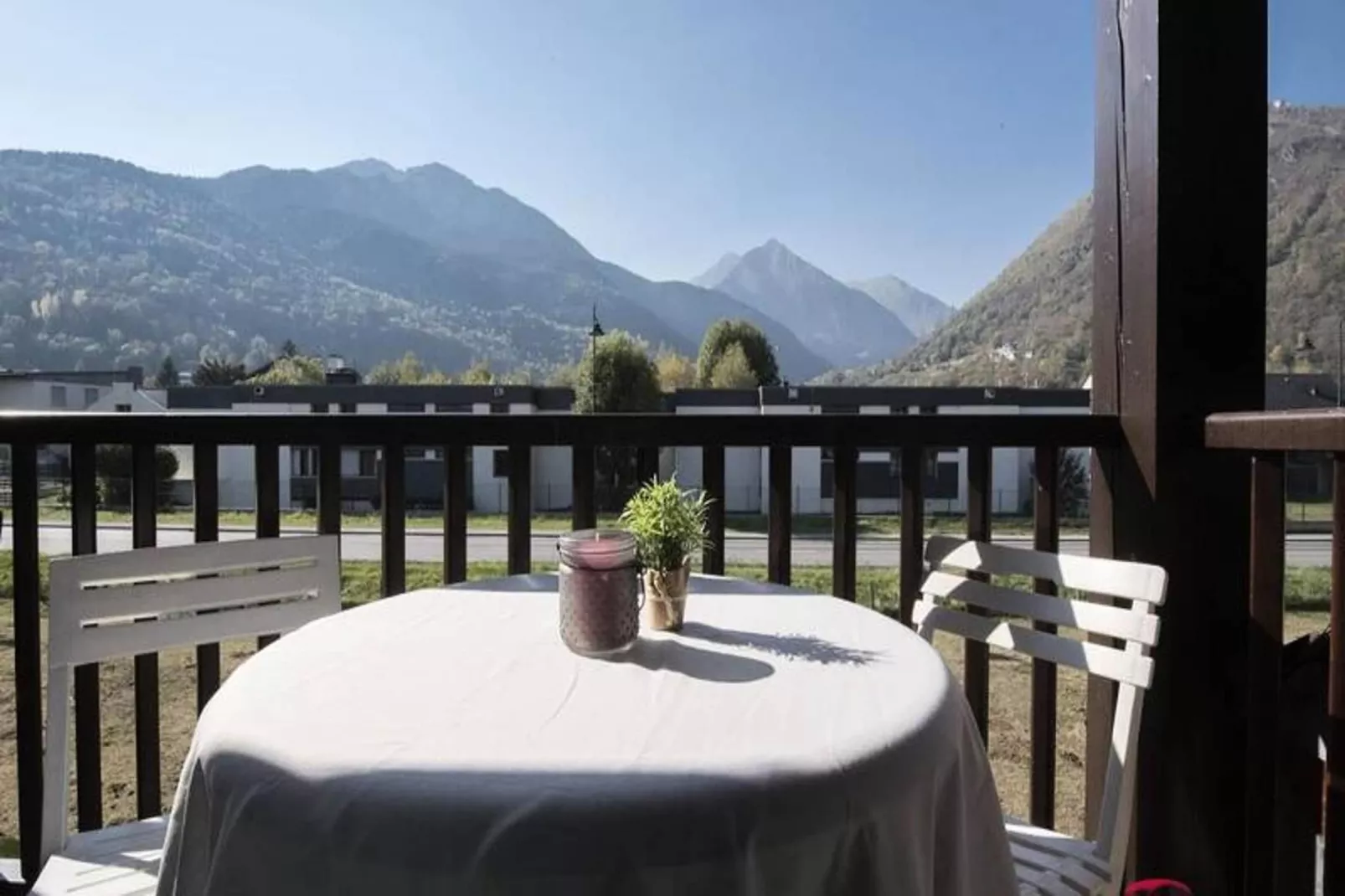 Résidence Village Des Thermes-Terrasbalkon