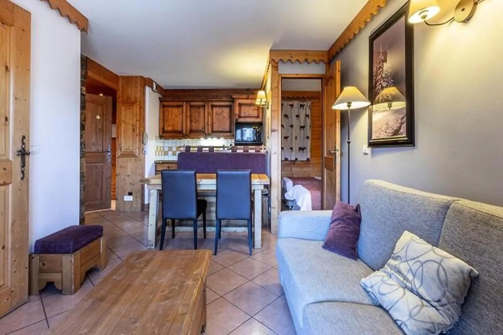 Résidence Les Hauts Bois-Woonkamer