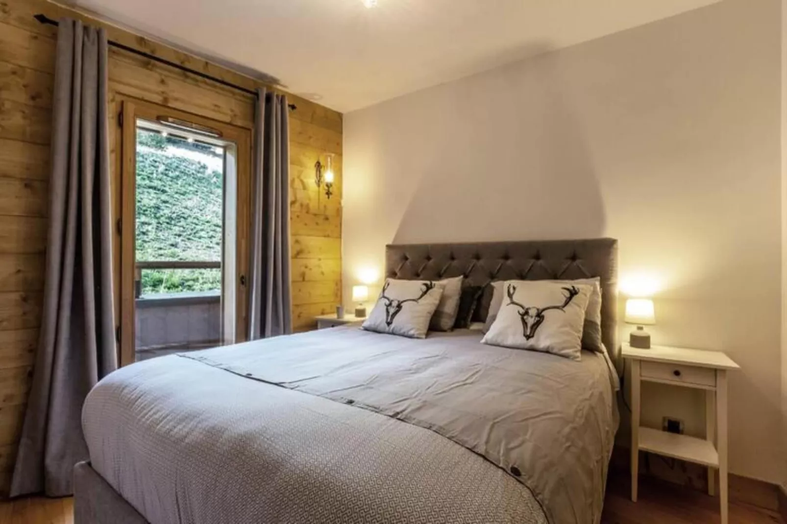 Résidence La Grange Aux Fees-Slaapkamer