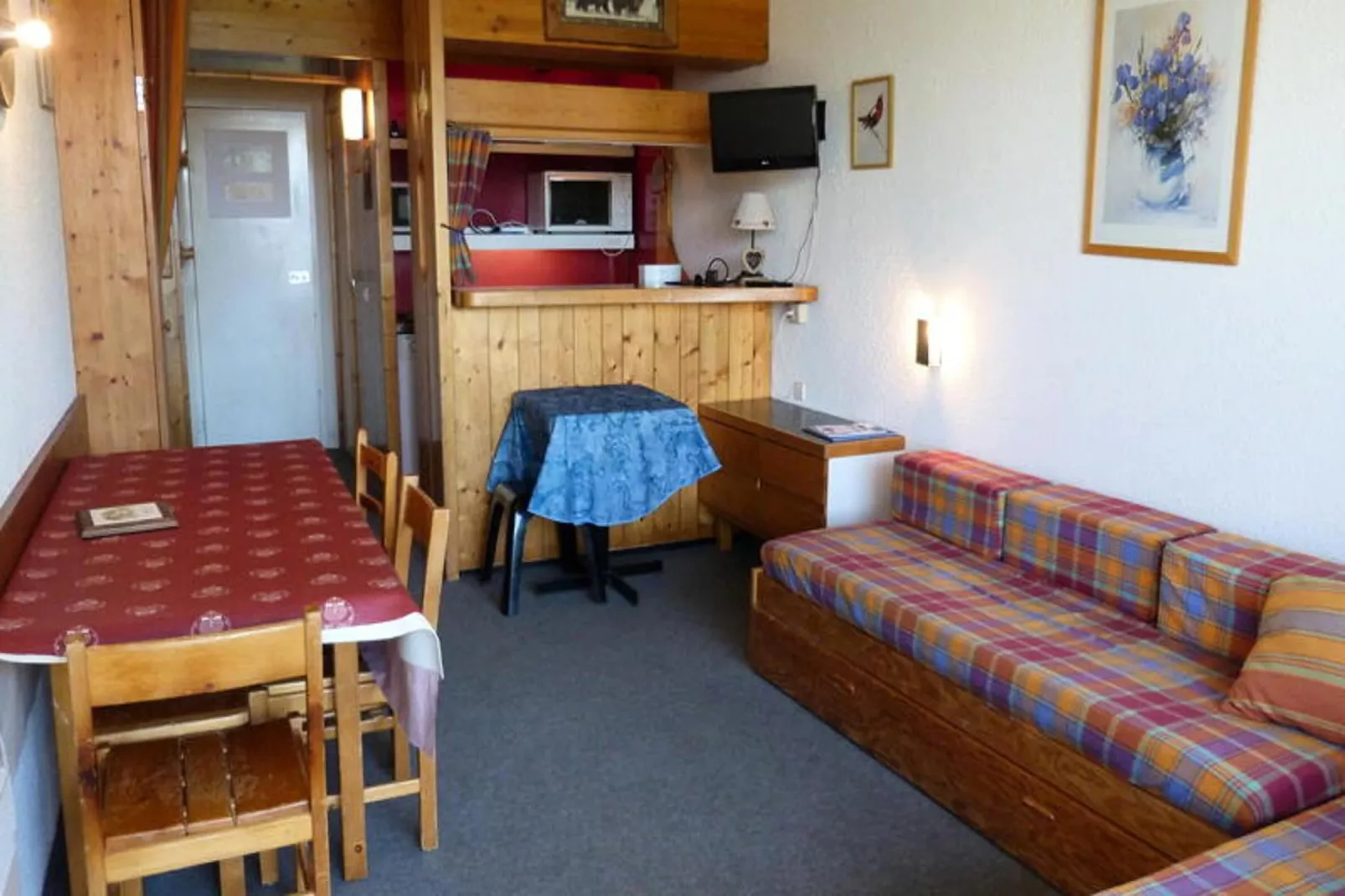 Résidence Bequi-rouge - Woonkamer