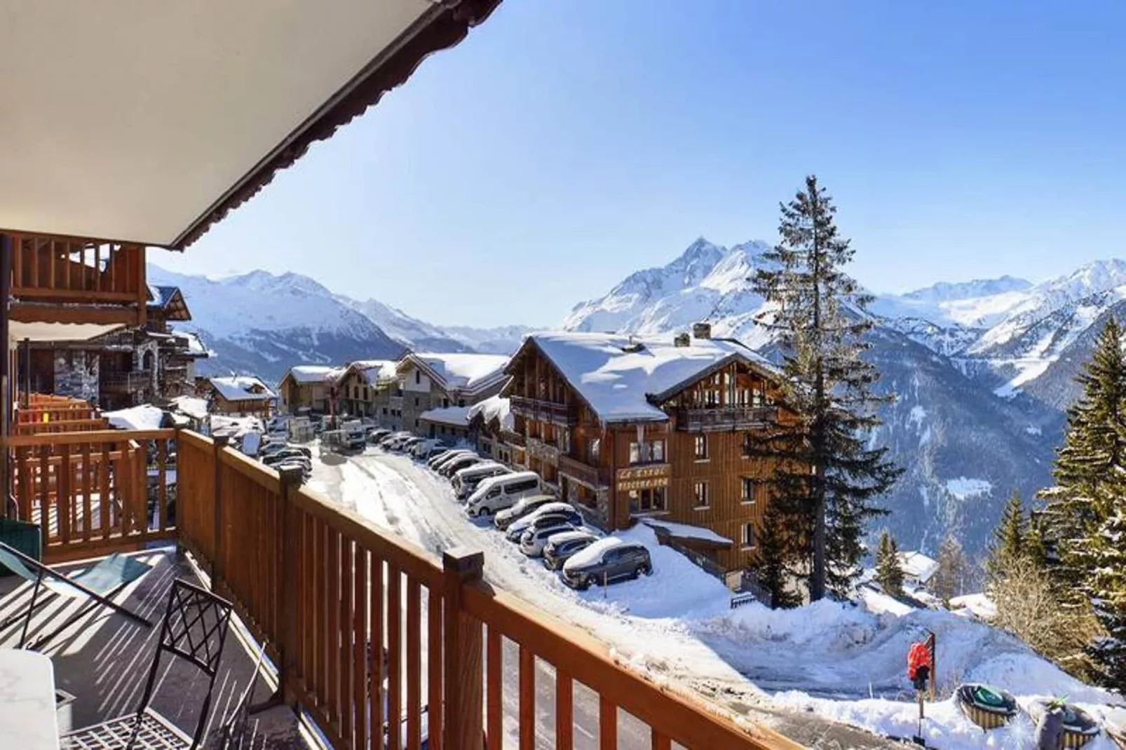 Les Chalets Du Valai-Terrasbalkon