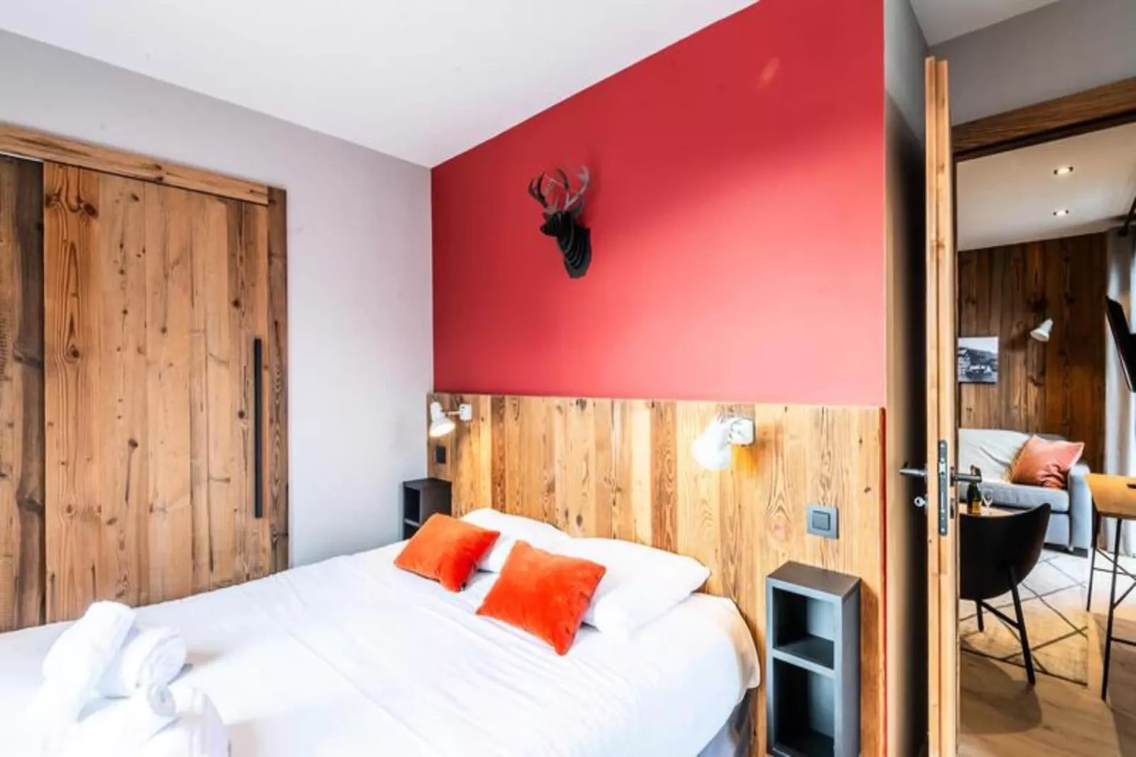 Résidence L'edelweiss-Slaapkamer