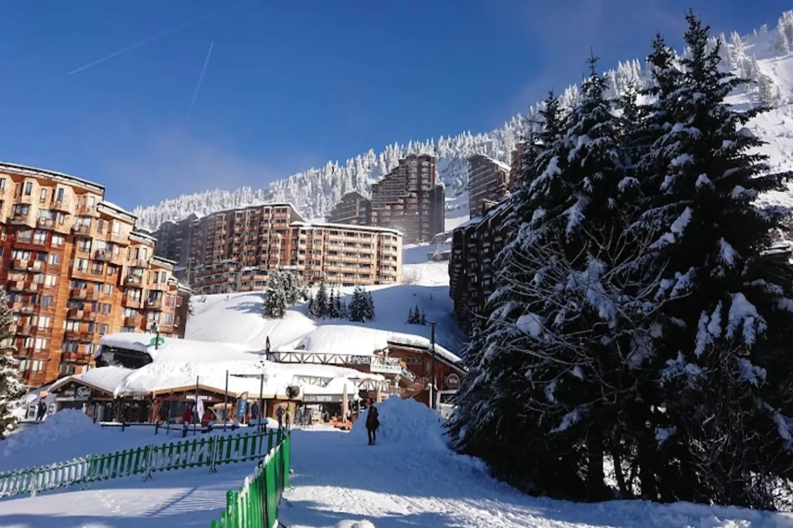 Résidence Les Frenes-Gebied winter 5km