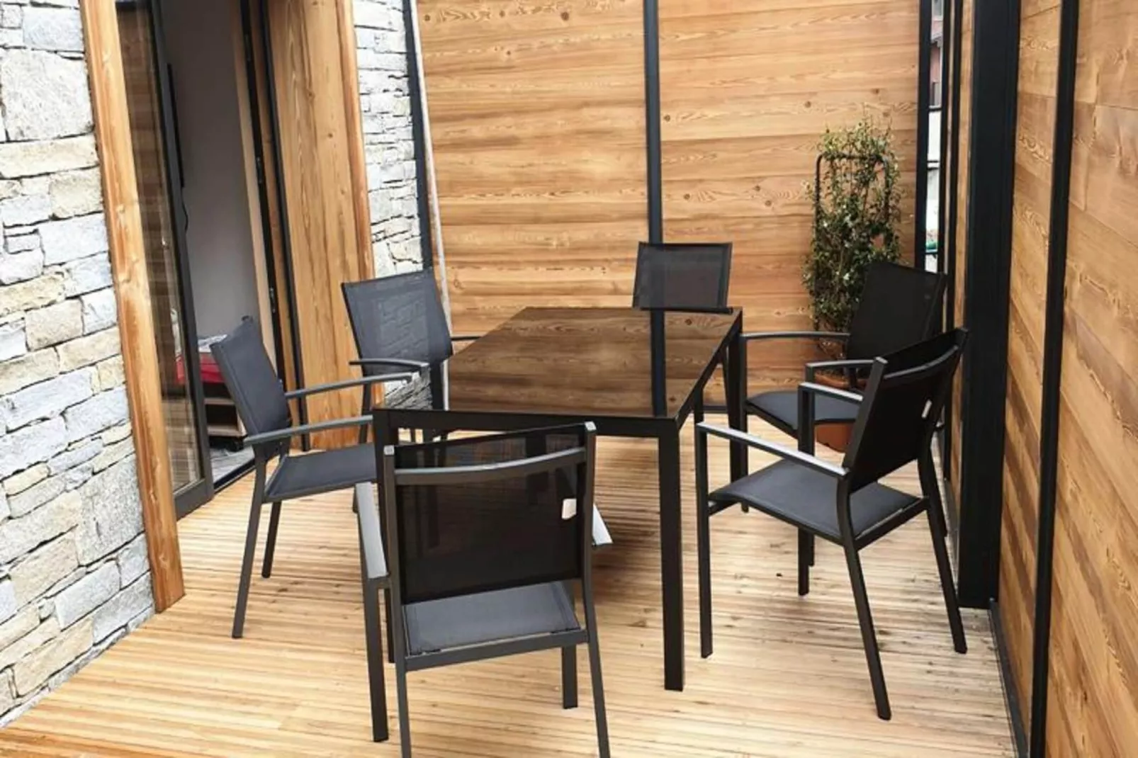 Résidence Les Portes Du Pleney-Woonkamer