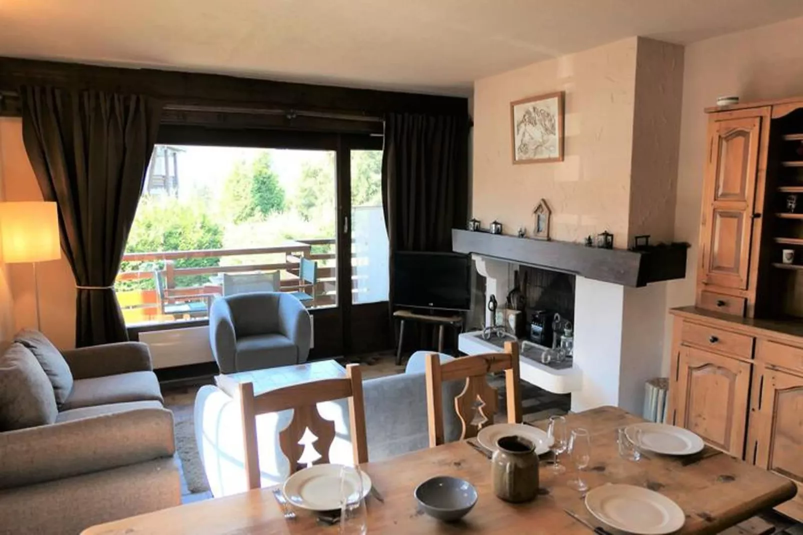 Résidence La Gelinotte-Eetkamer