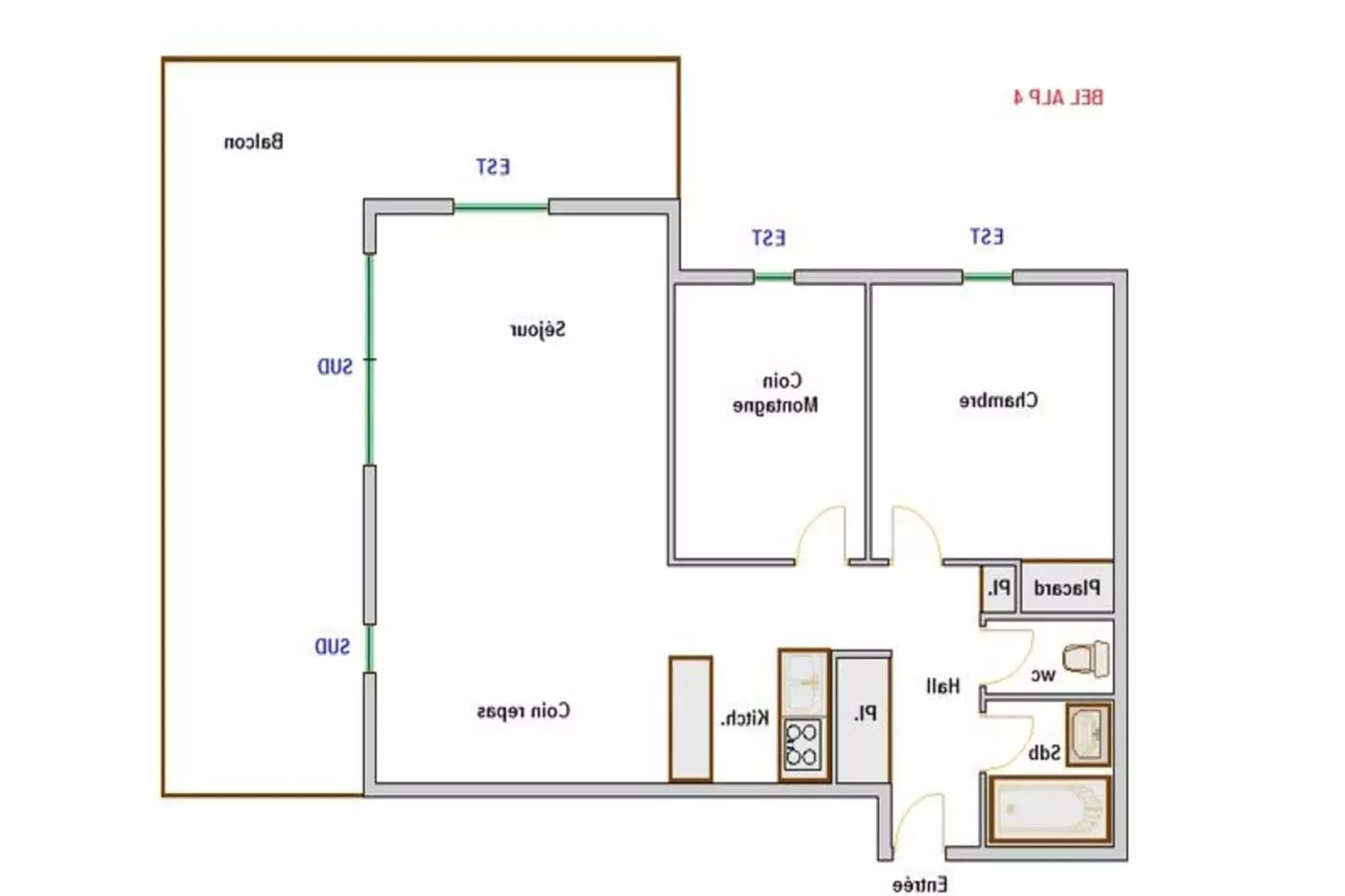 Résidence Bel Alp-Exterieur winter