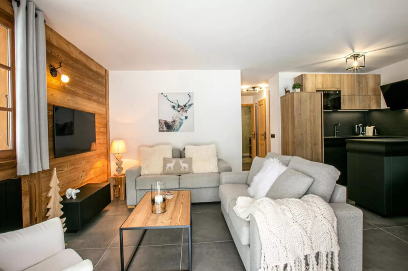 Résidence Les Balcons A-Woonkamer