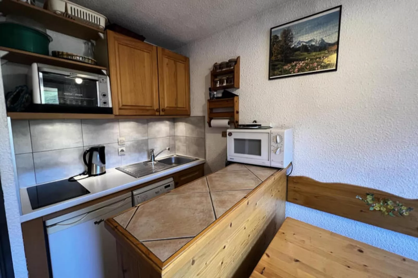 Appartements à La Clusaz-Keuken