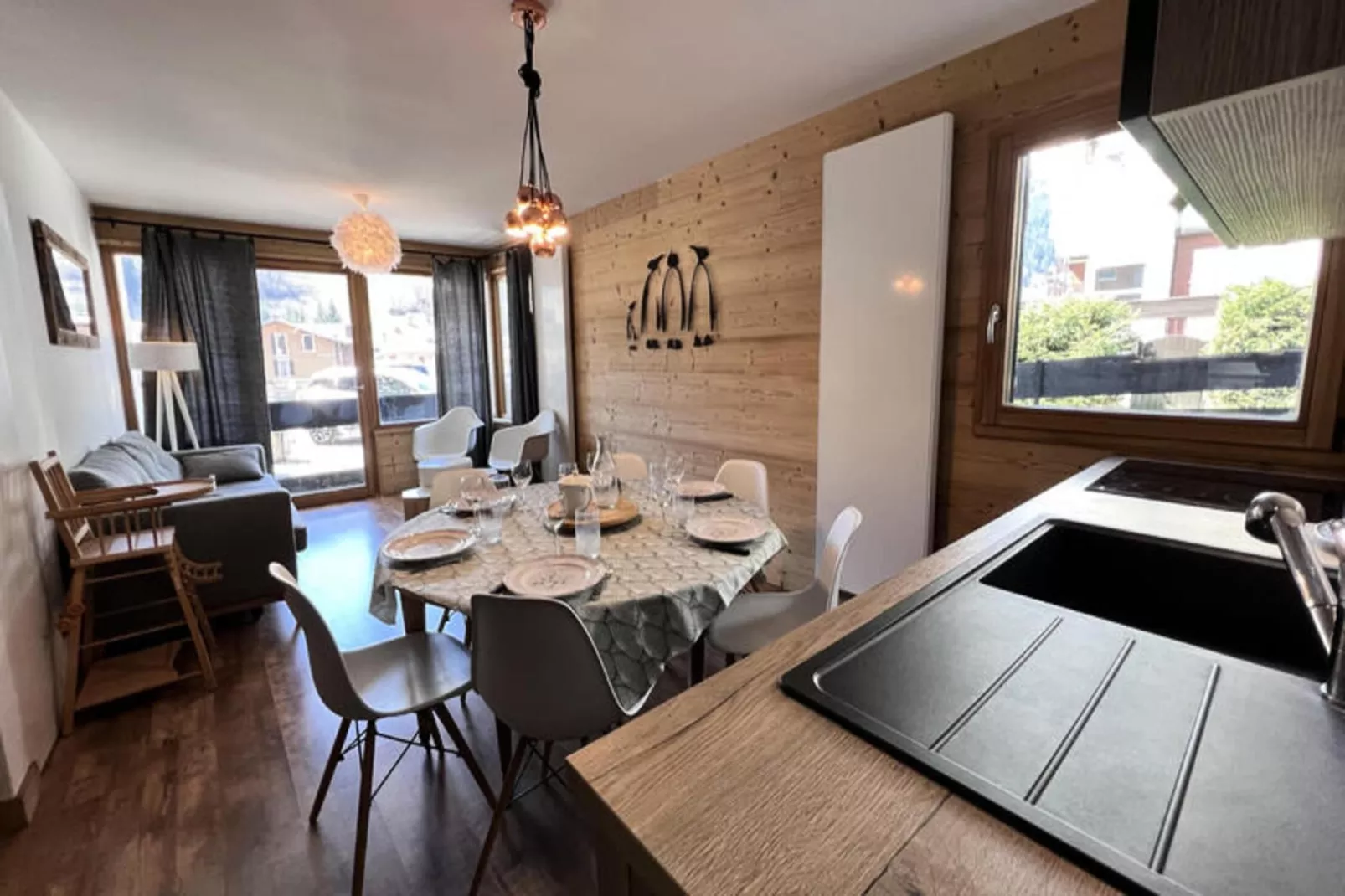 Appartements à La Clusaz-Buitenkant zomer