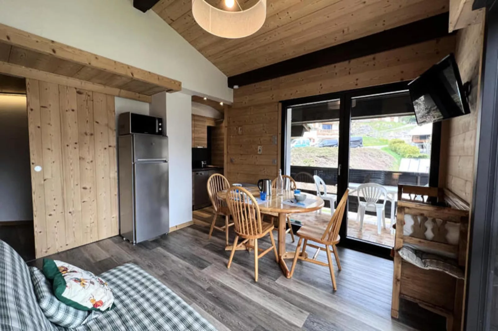 Appartements à La Clusaz-Eetkamer