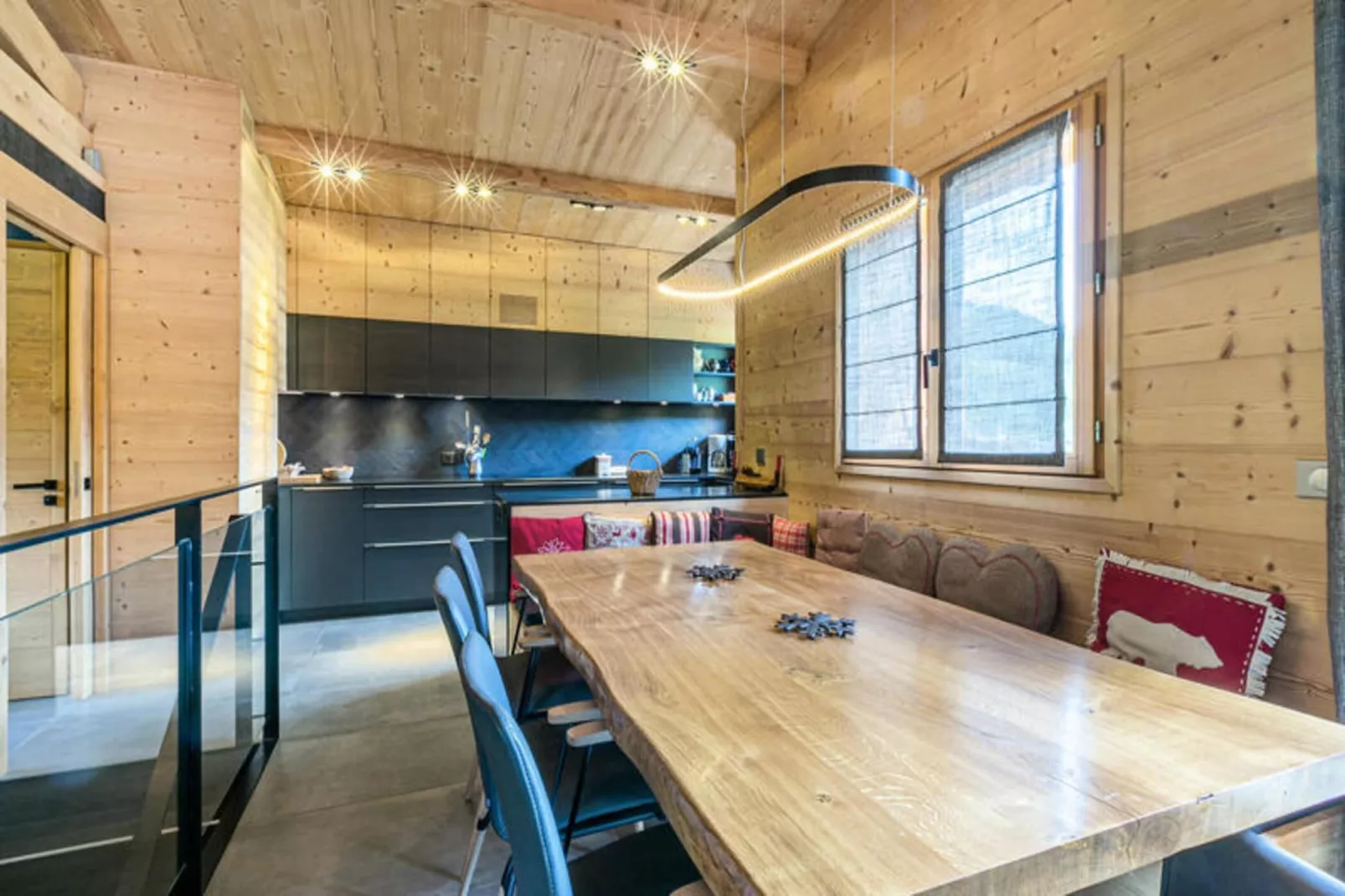 Chalet Mouflon-Eetkamer