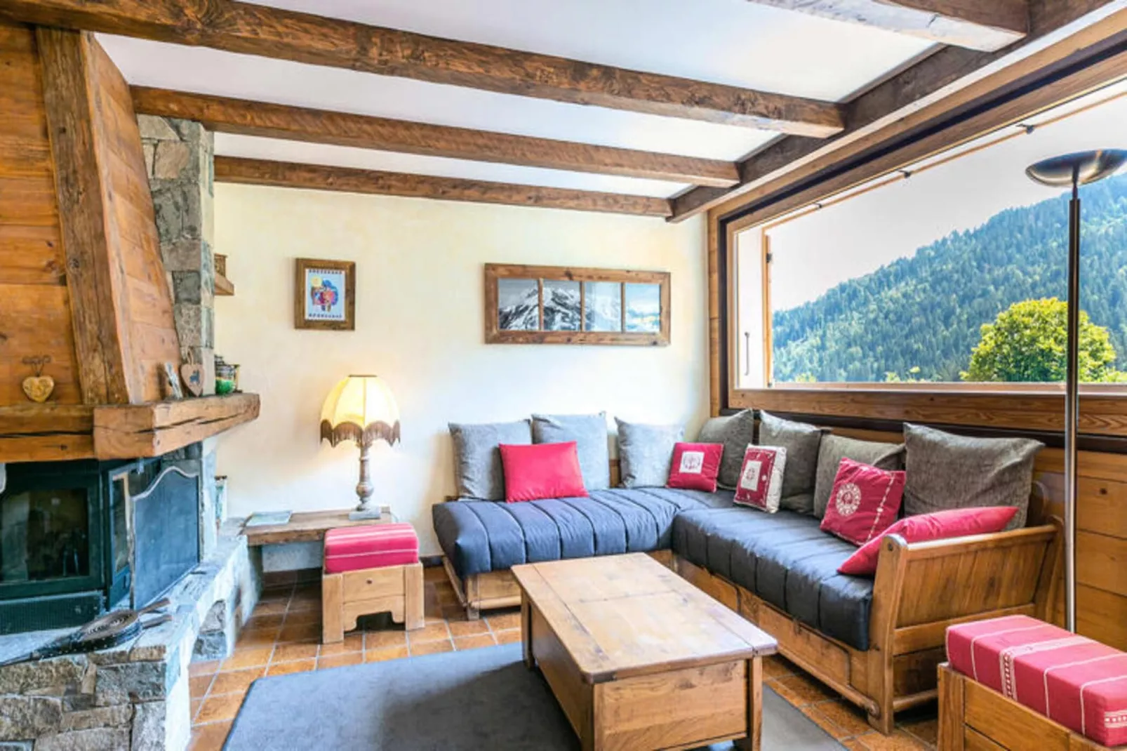 Résidence La Berraz-Woonkamer