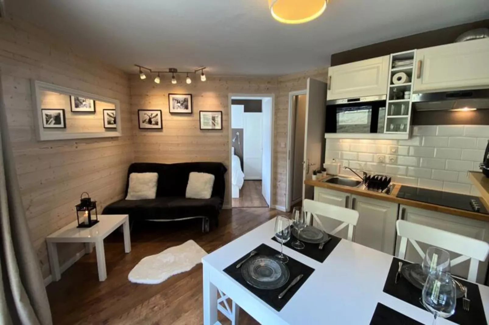 Résidence Les Myrtilles-Woonkamer