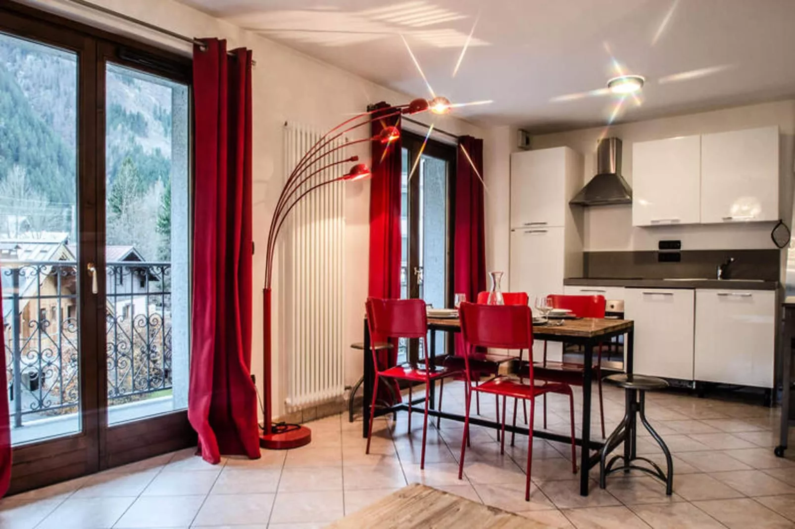 Résidence Alpes 4-Eetkamer