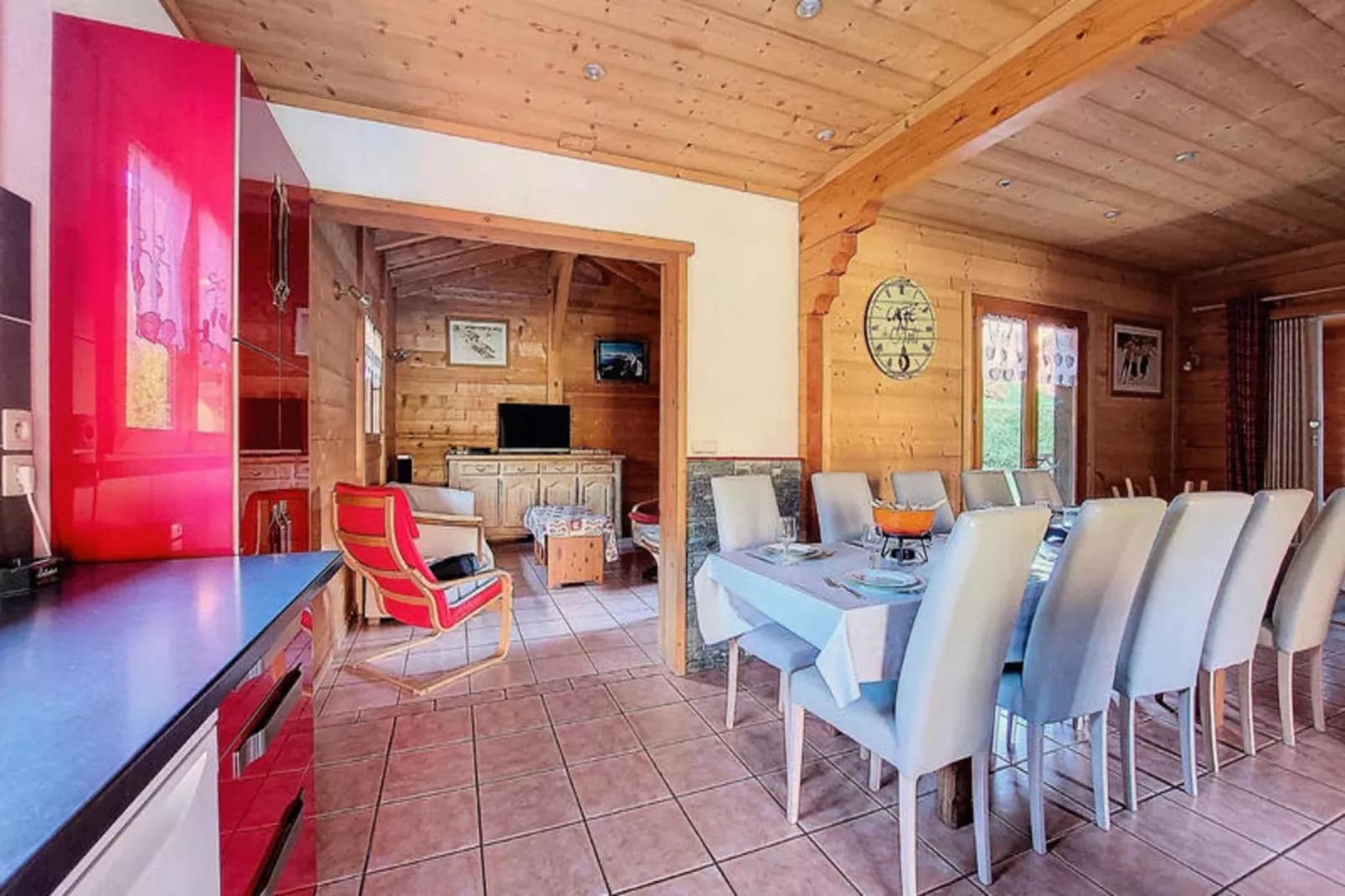 Chalets à Morzine-Eetkamer