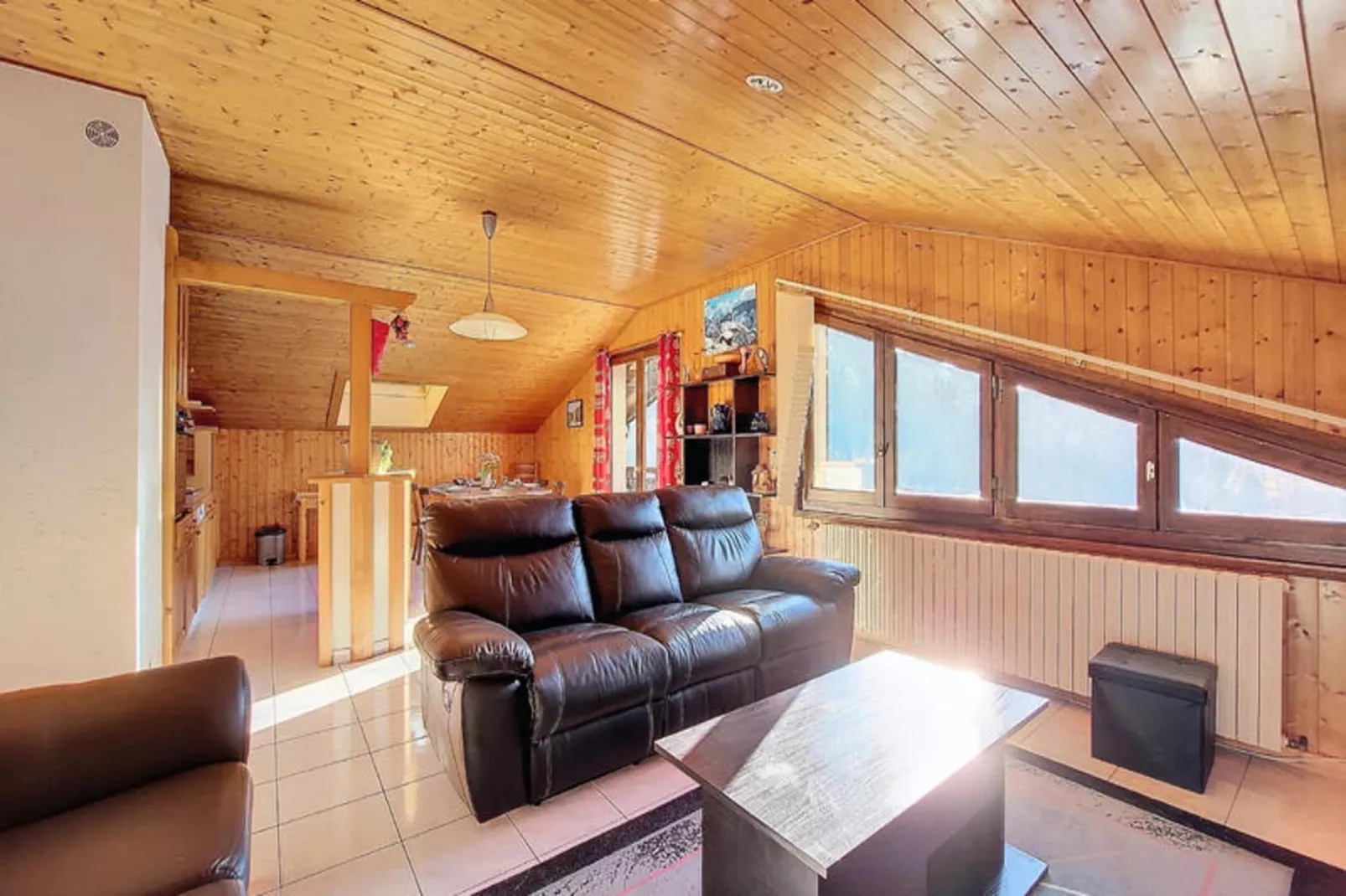 Appartements à Saint Jean d'Aulps-Woonkamer