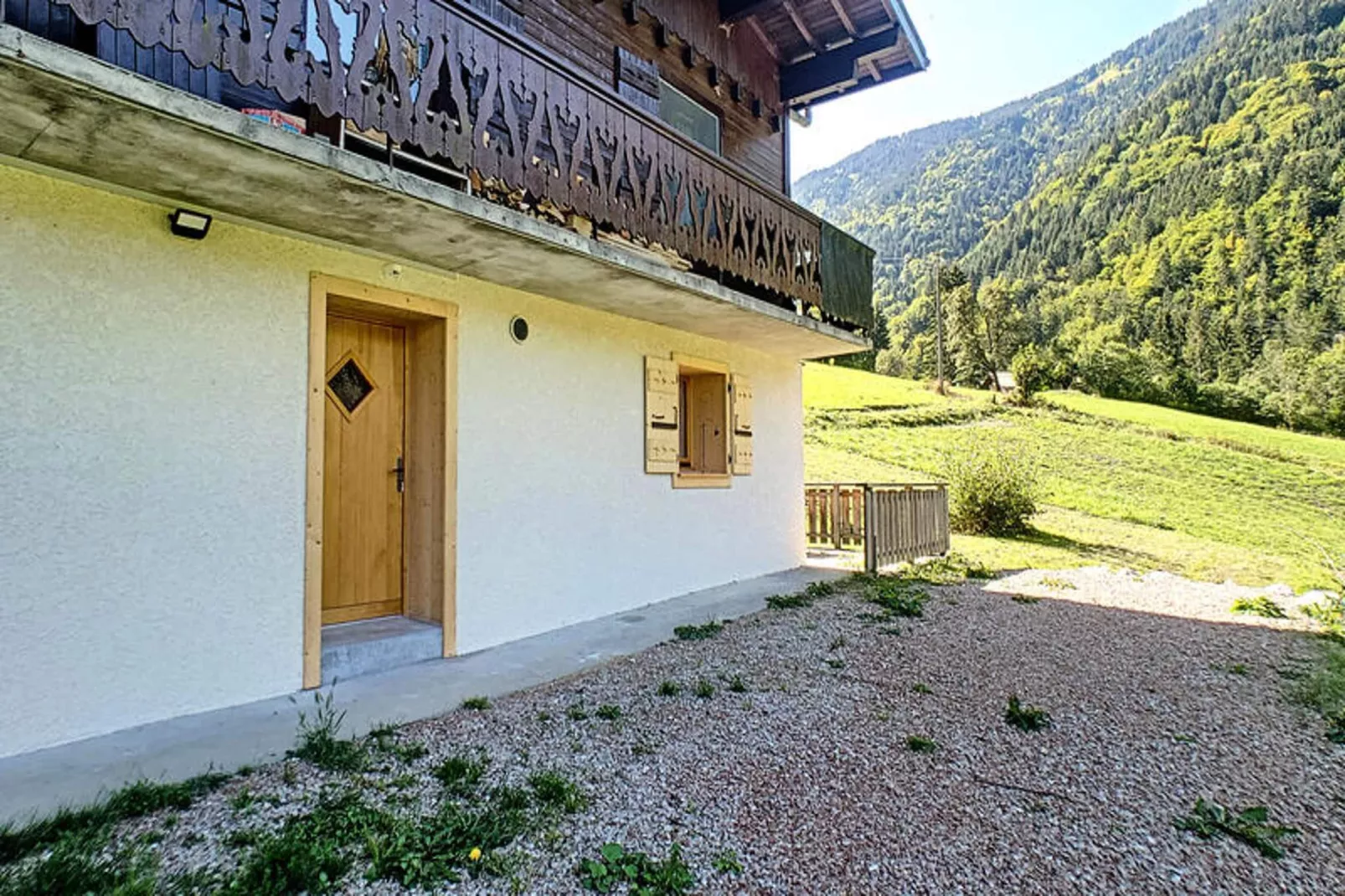 Appartements à Saint Jean d'Aulps-Buitenkant zomer