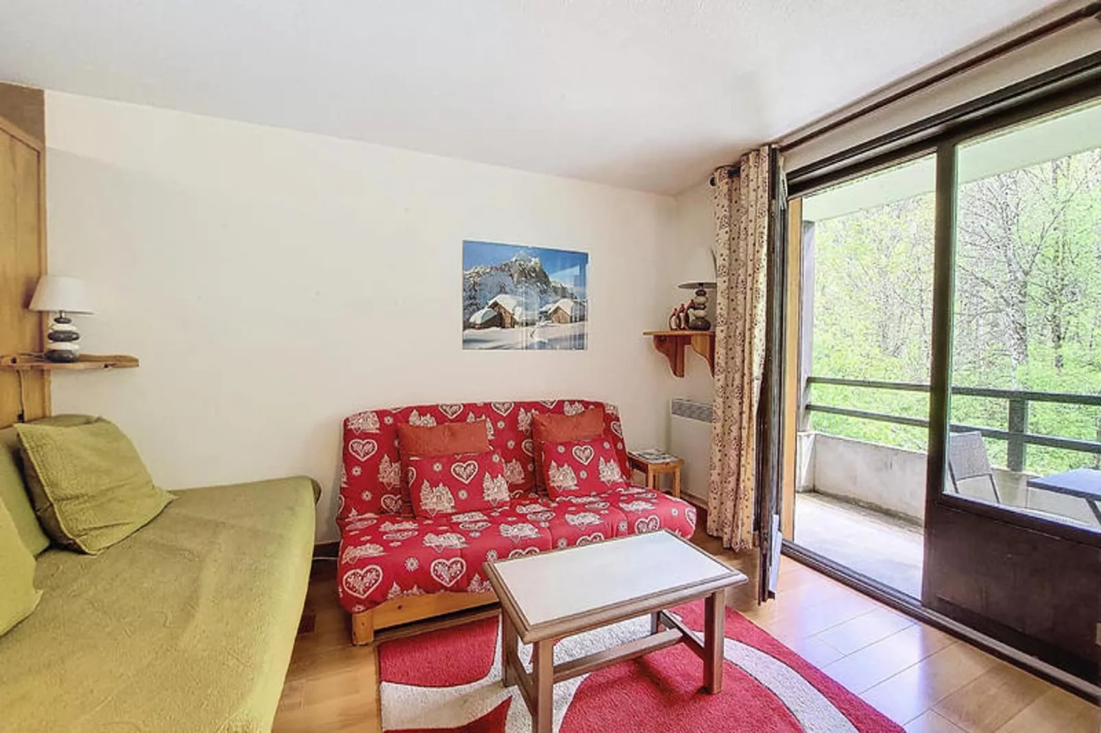 Studio à Saint Jean d'Aulps-Woonkamer