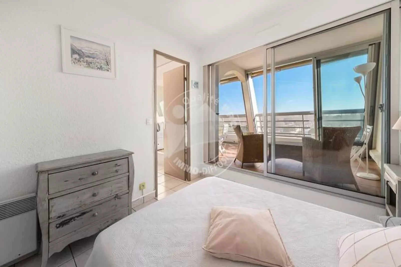 Résidence " La Lagune"-Slaapkamer