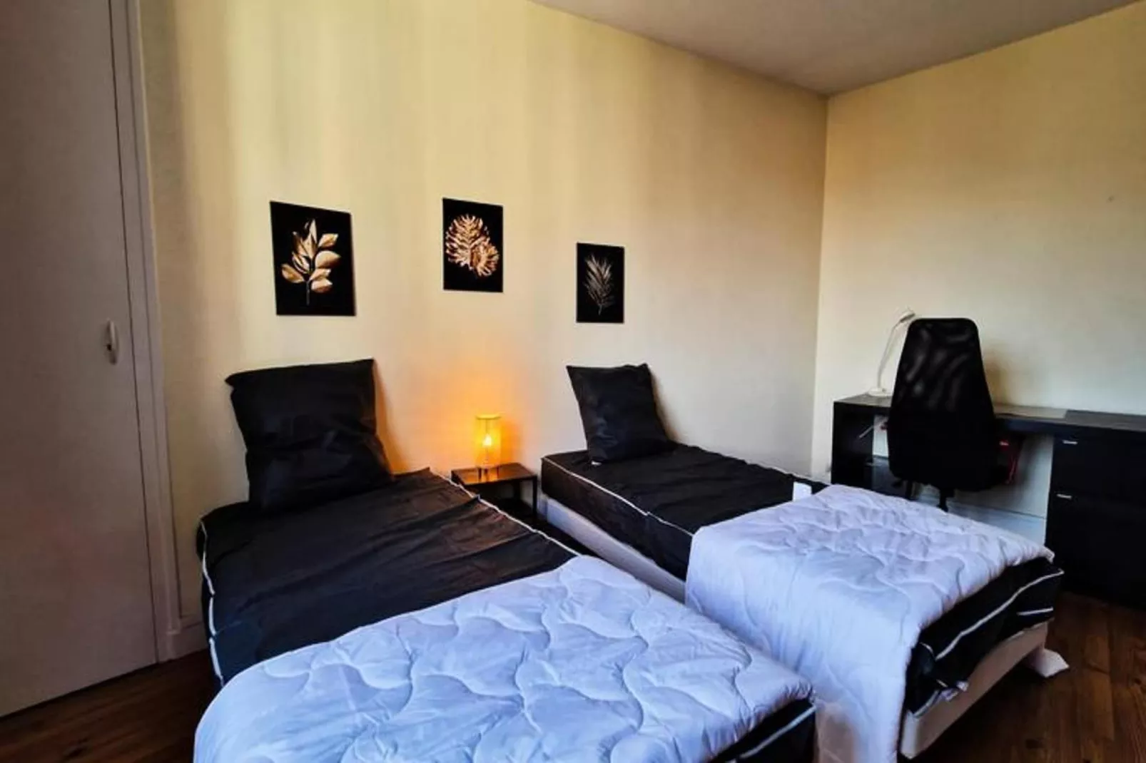 Le Spacieux T3 Pour 4 Proche De Gem Et La Gare 🗻-Slaapkamer