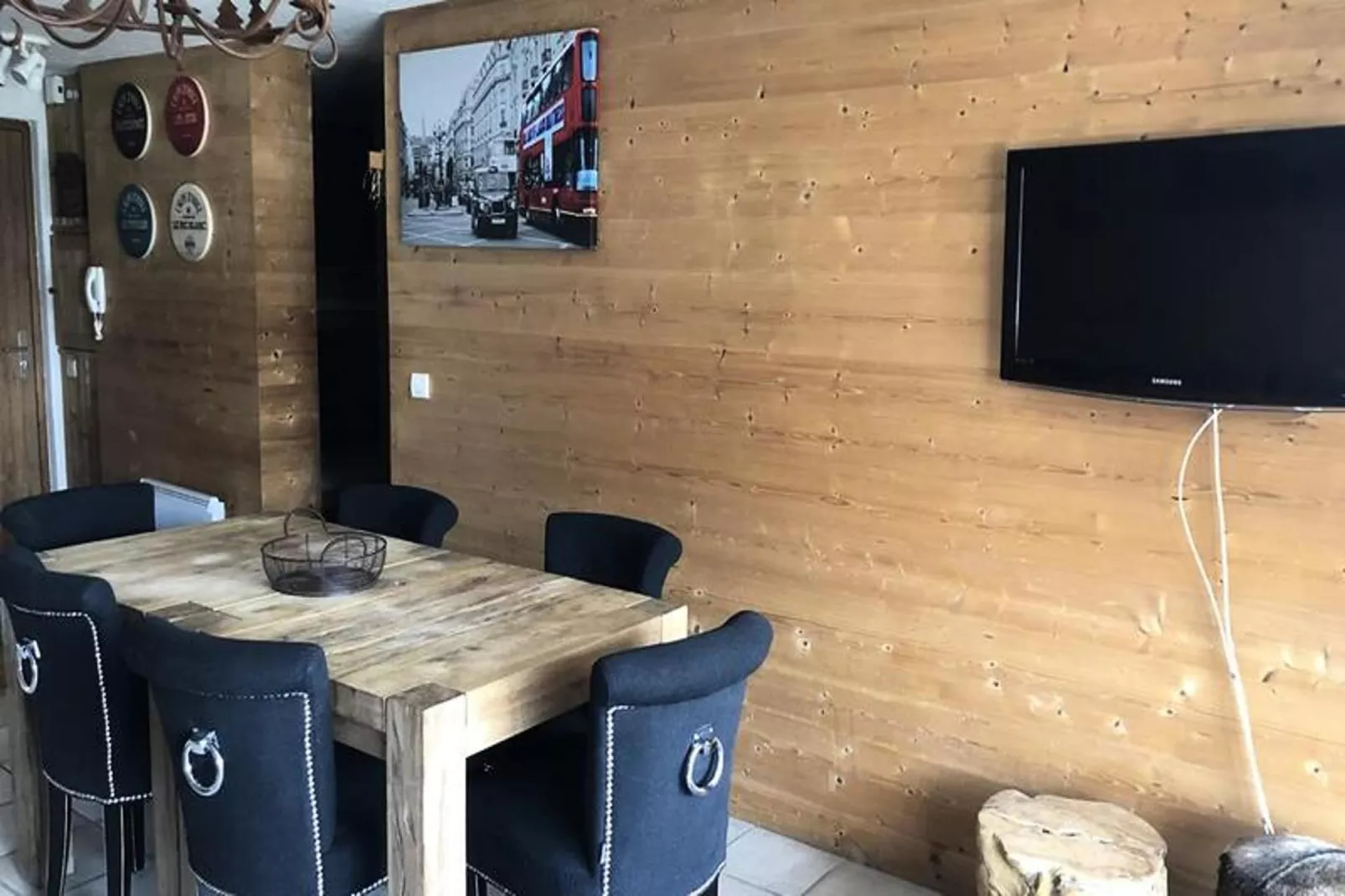 Chalet Alpina-Eetkamer